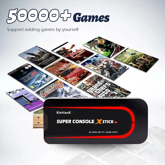 Super video consola Stick con 50000+ juegos de PSP/PS1/N64/SNES/NDS