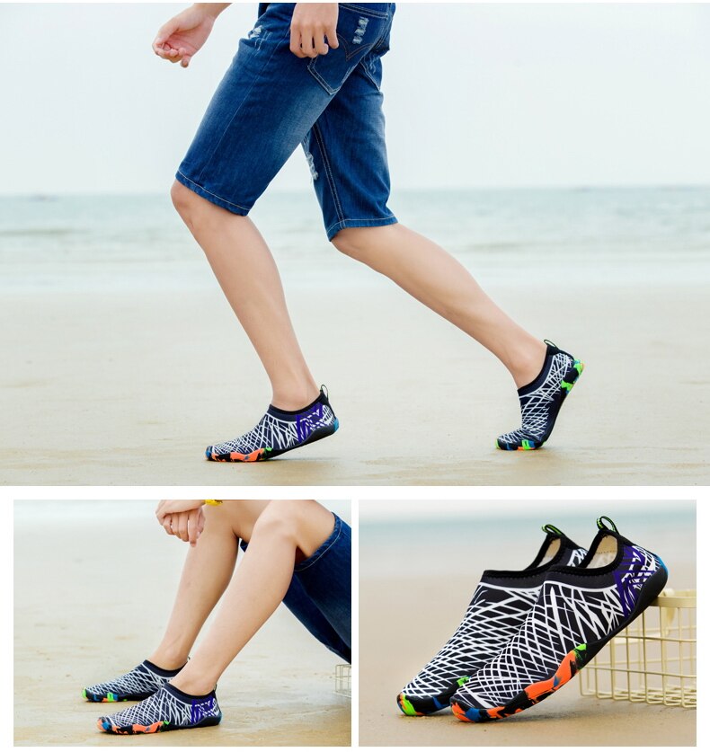 Zapatillas acuáticas deportivas de 2023 unisex para nadar en la playa.